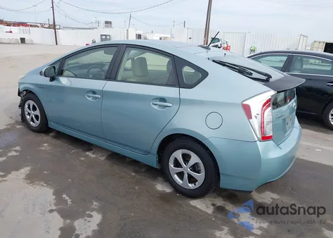 2013 Toyota Prius Four из США, поврежденный, VIN JTDKN3DUXD1715537